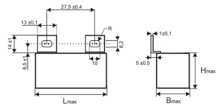 МКРІ 338Е 0,47uF/1200 VDC