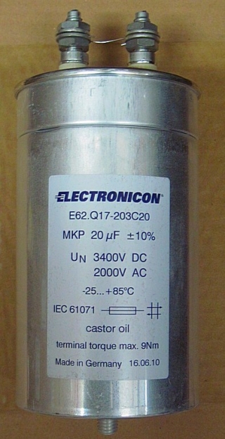 Конденсатор  E62.Q17-203C20