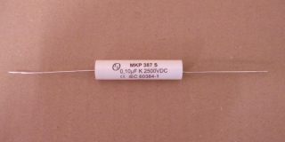 МКР 387S 0,1мкф/2500VDC/900VAC